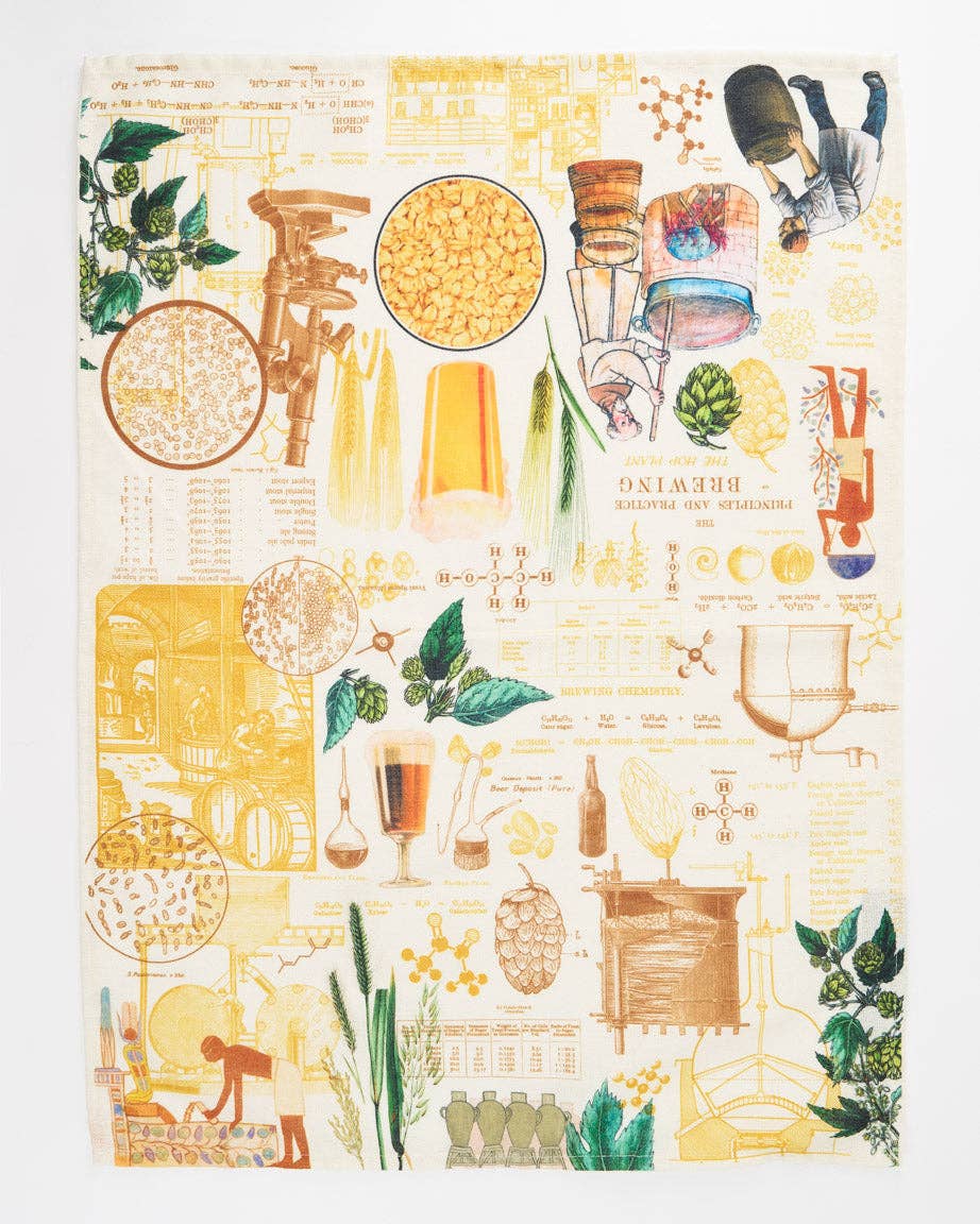 Torchon Science de la Bière – produit scientifique Cognitive Surplus EU, vue 1