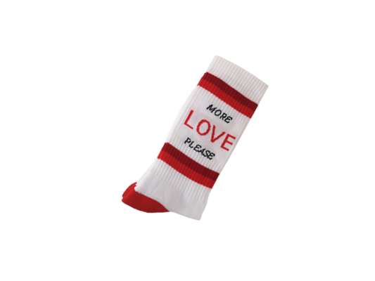 More Love Please Socks