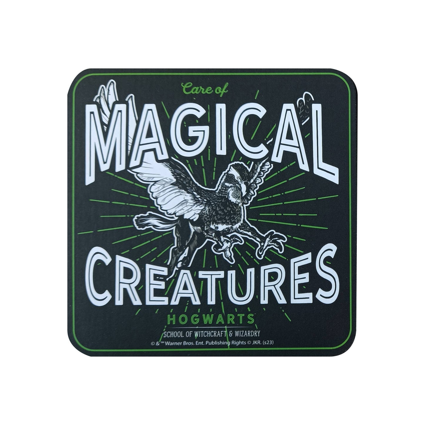 Harry Potter magical creatures coaster