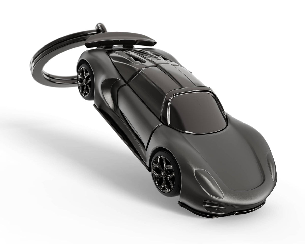 Black Supercar Keychain