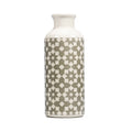 Vase en Céramique Design Tiles Gris