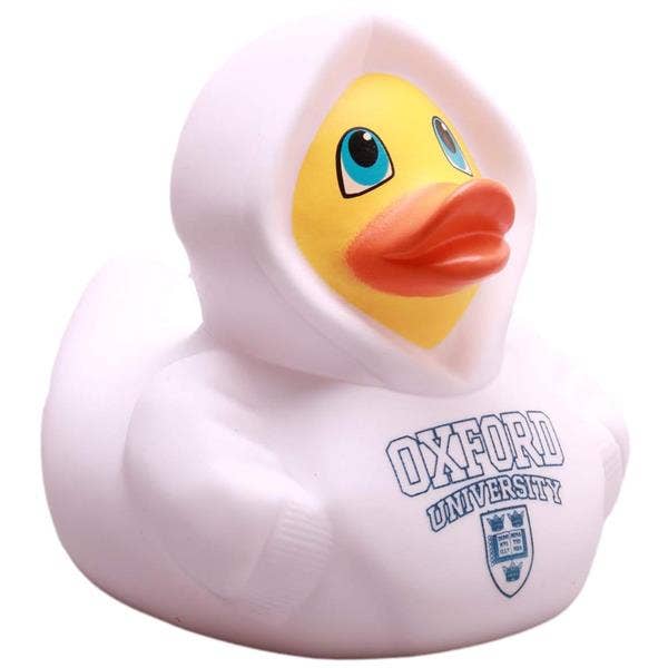 Eendenhoodie Oxford University - Wit