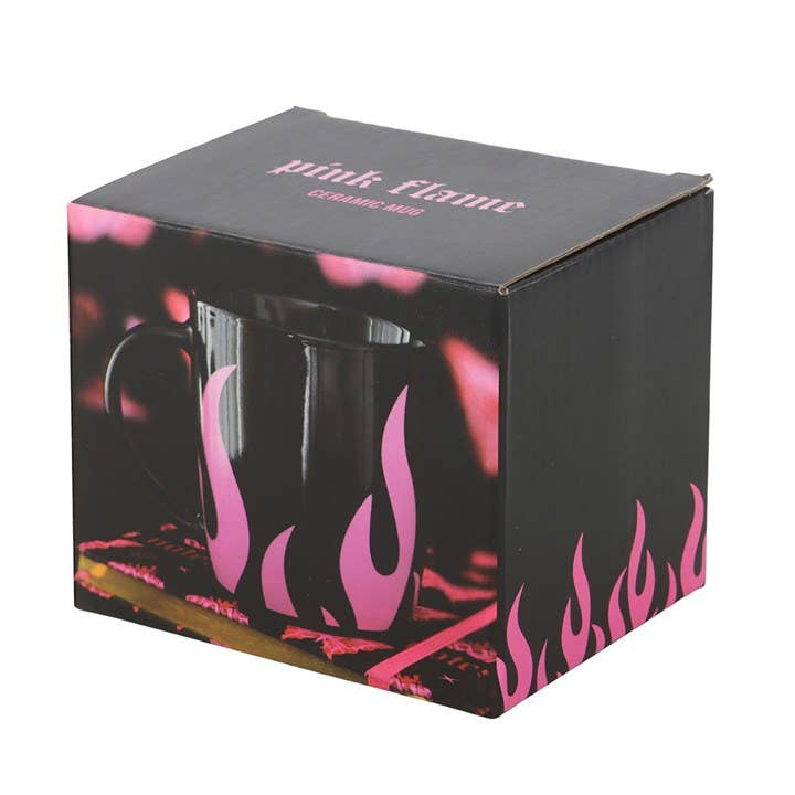 Pink Flame Mug