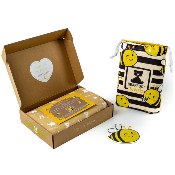 Bienen Beach Towel - Microfiber