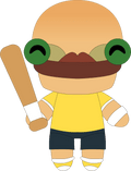 Peluche Beef Boss Chibi - 23 cm