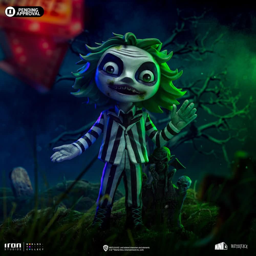 Beetlejuice Statue - Beetlejuice Beetlejuice - Minico - Iron Studios