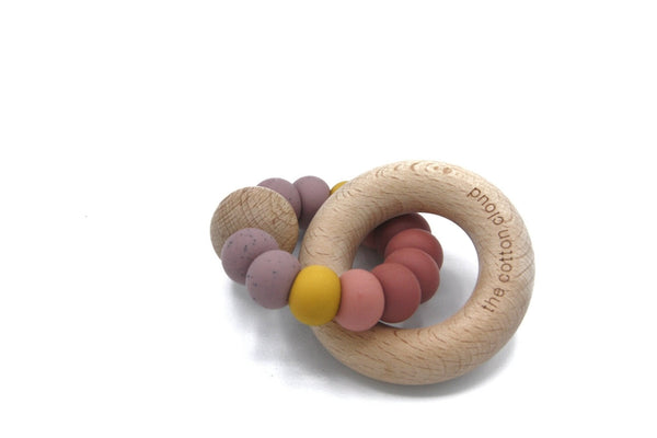 Silicone Teether Purple