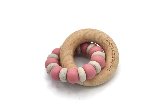 Teething ring Bonbon Peony