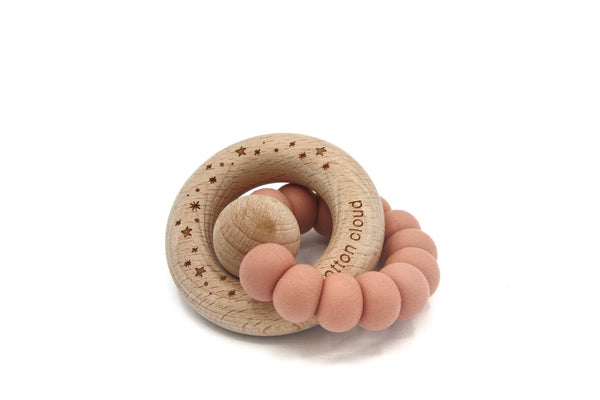 Silicone Blush Round Teether