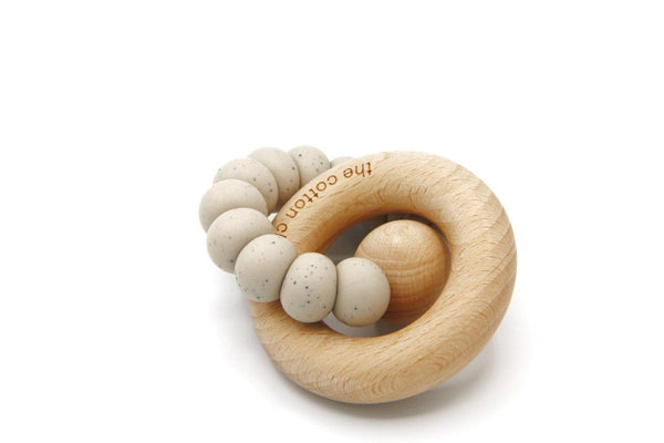 Silicone Teether Ring Sand