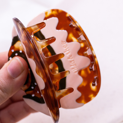 Swedish Cinnamon Roll Hair Clip