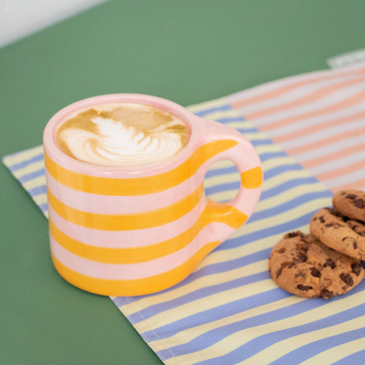 Hand-Painted Tropical Horizon Mug