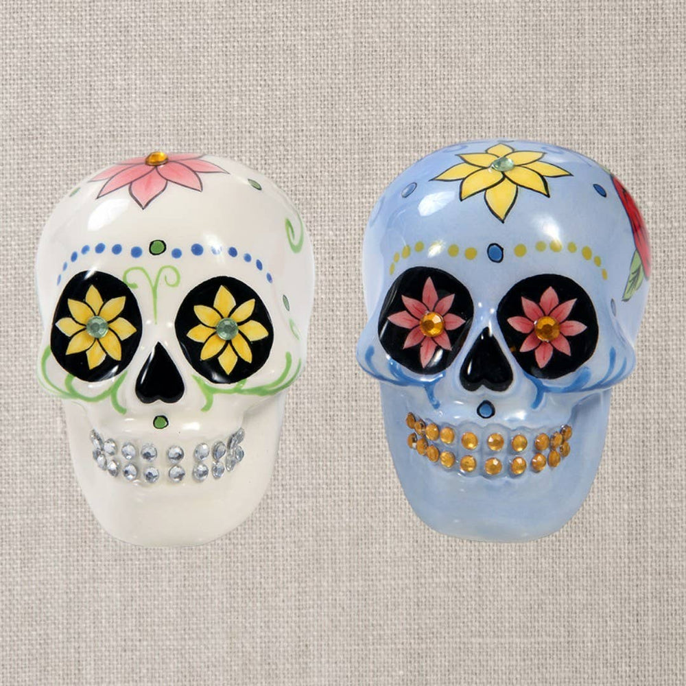 Salière et poivrière Crânes du Jour des Morts