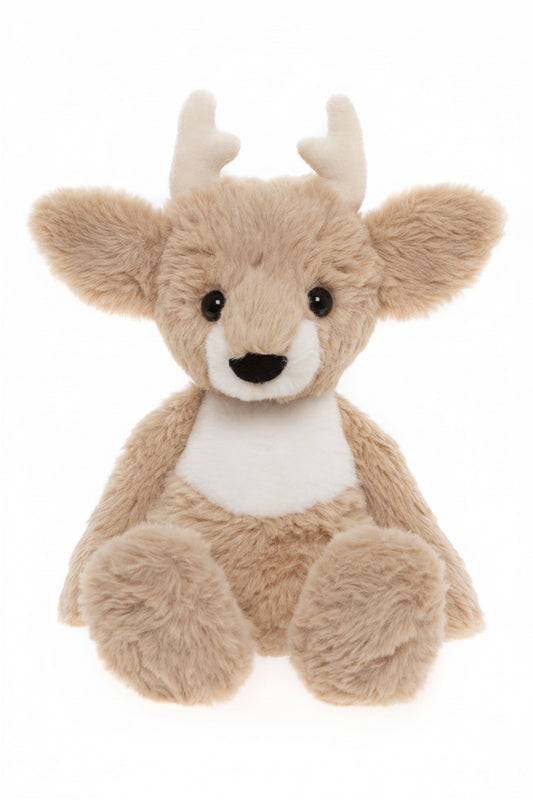Bear & Me Fawn Cookie Dough Brown pluche