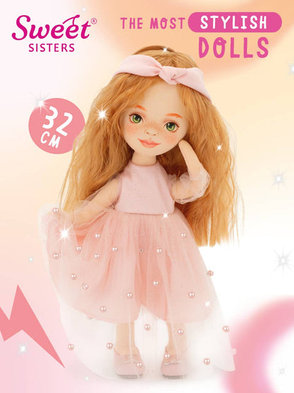 Sunny doll in pink dress - 32 cm