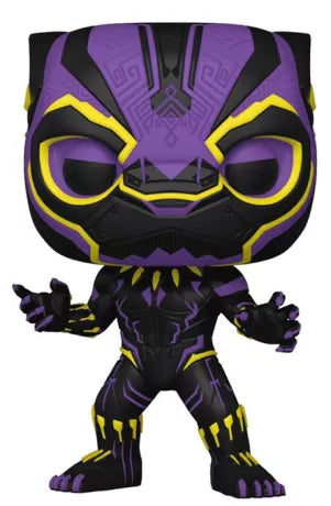 marvel pop n 891 black panther black light