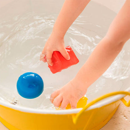 3 Figurines géométriques Blocs de jeu à empiler pour bébés Couleurs de base