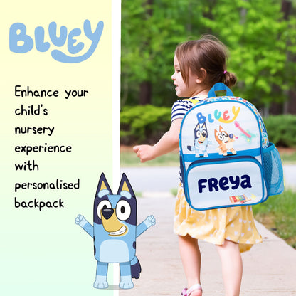 Bluey enfant Sac à dos – Light bleu