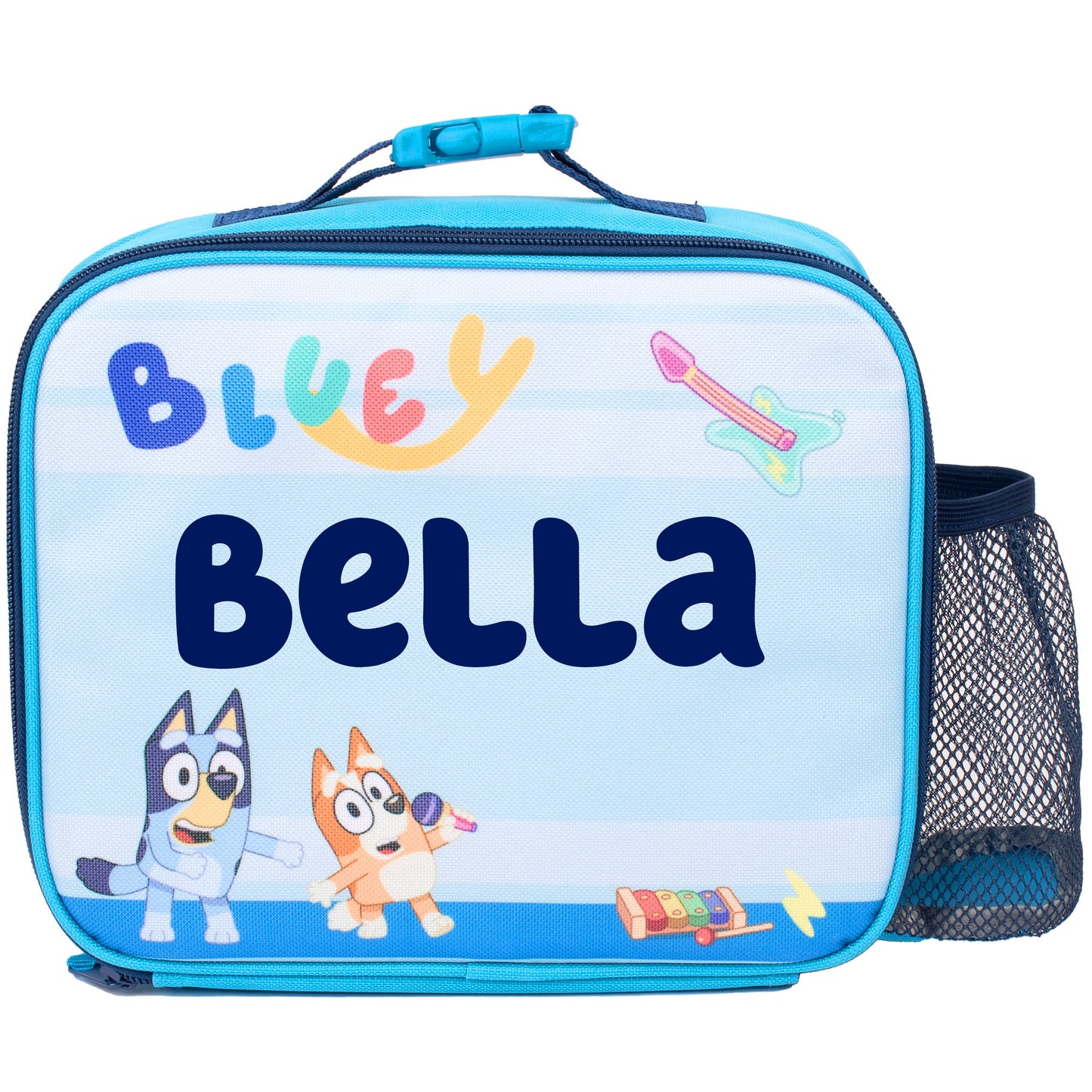 Personalized Lunch Bag - Bluey Blue