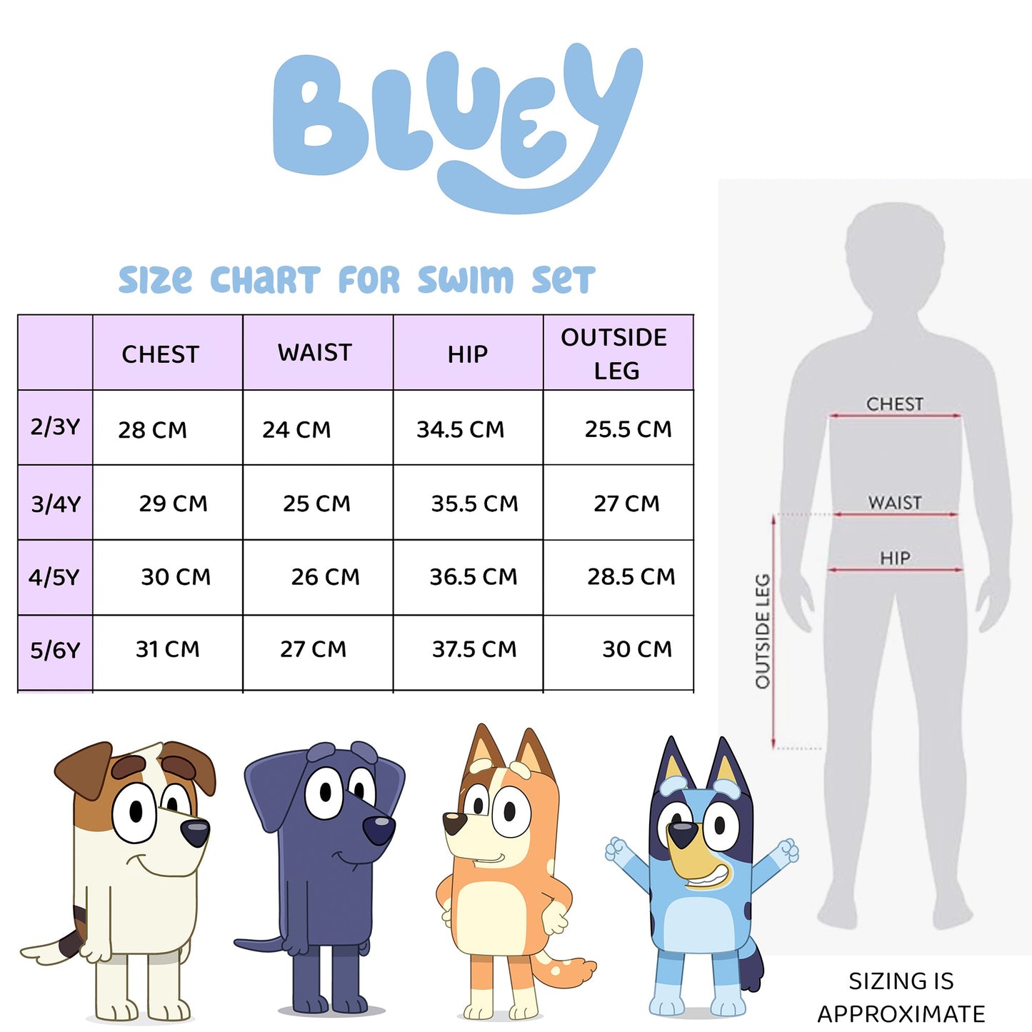 Swim Set – Bluey