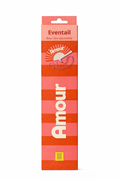 Fan with Shoulder Strap – Love