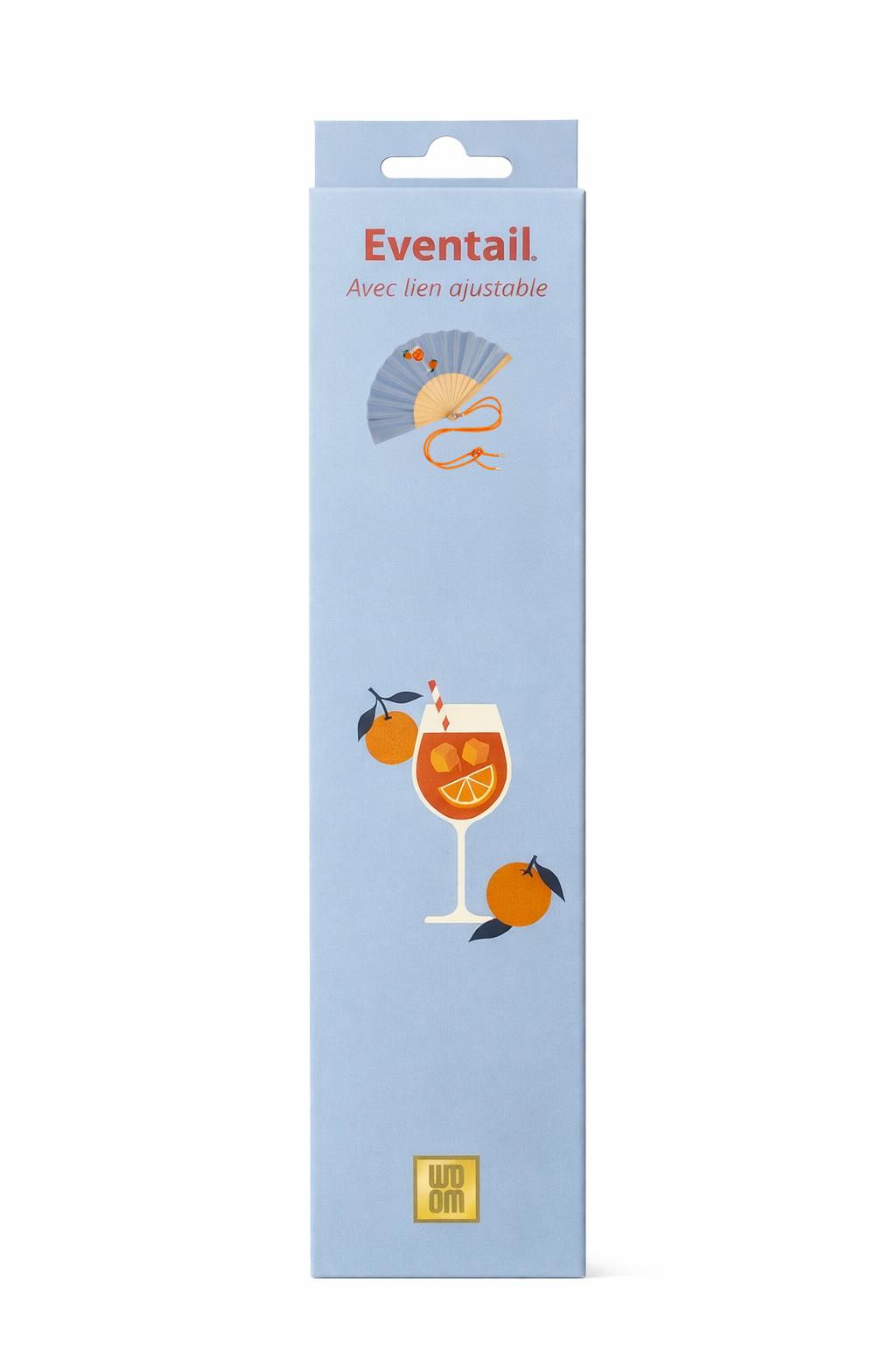 Eventail avec bandoulière – Verre de Spritz