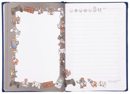 Personalized Notebook - Neon Gamer