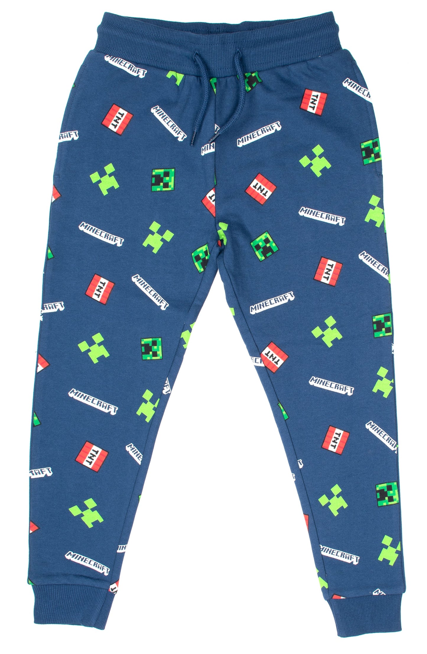 Minecraft Joggers - Navy Pattern