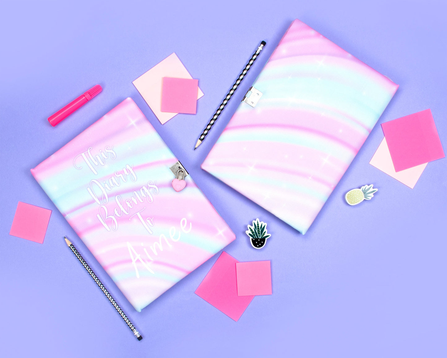 Personalized Notebook - This Diary Belongs To