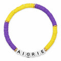 Bracelet Amitié Swifties AIGRIE - Jaune & Violet