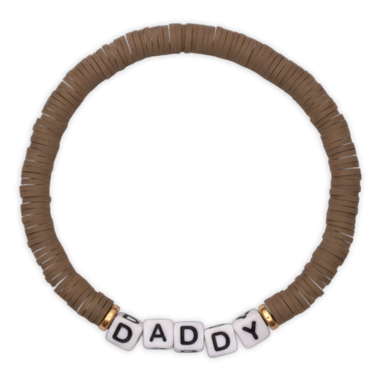 Swifties DADDY Friendship Bracelet - Khaki