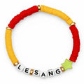 Bracelet Amitié Swifties LE SANG - Rouge & Orange