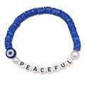 Bracelet Amitié Swifties PEACEFUL - Bleu