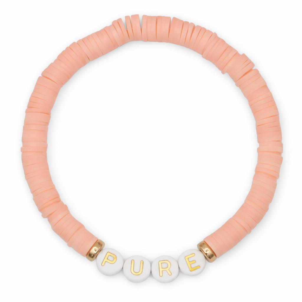 Swifties PURE Friendship Bracelet - Peach