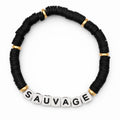 Bracelet Amitié Swifties SAUVAGE - Noir