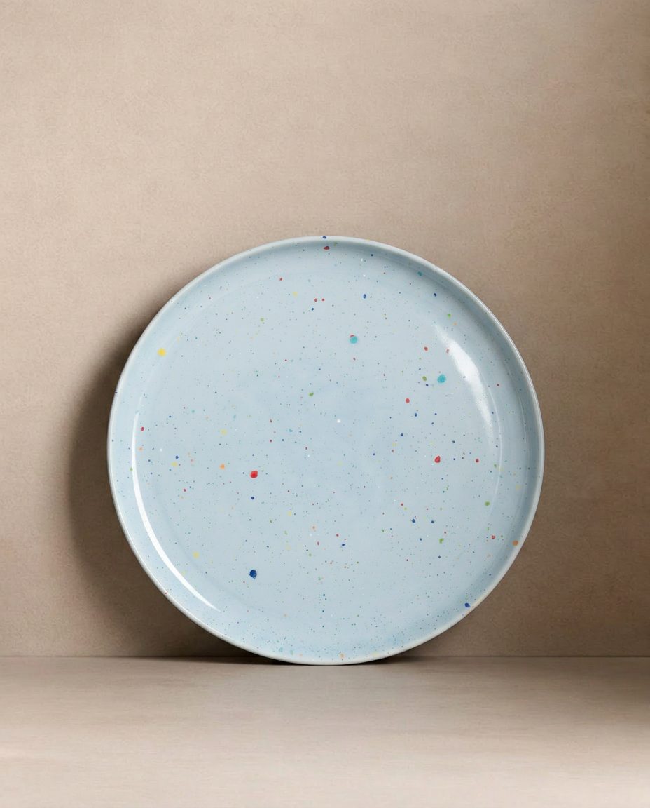 New Party Dinner Plate 27cm - Assorted 6 Pieces