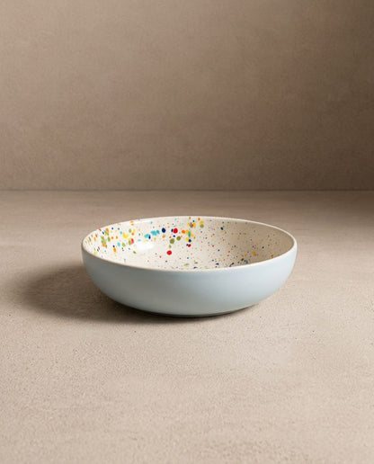 Breeze Party In Stoneware Pasta Plate 21cm 4 Pieces Set Mix Color