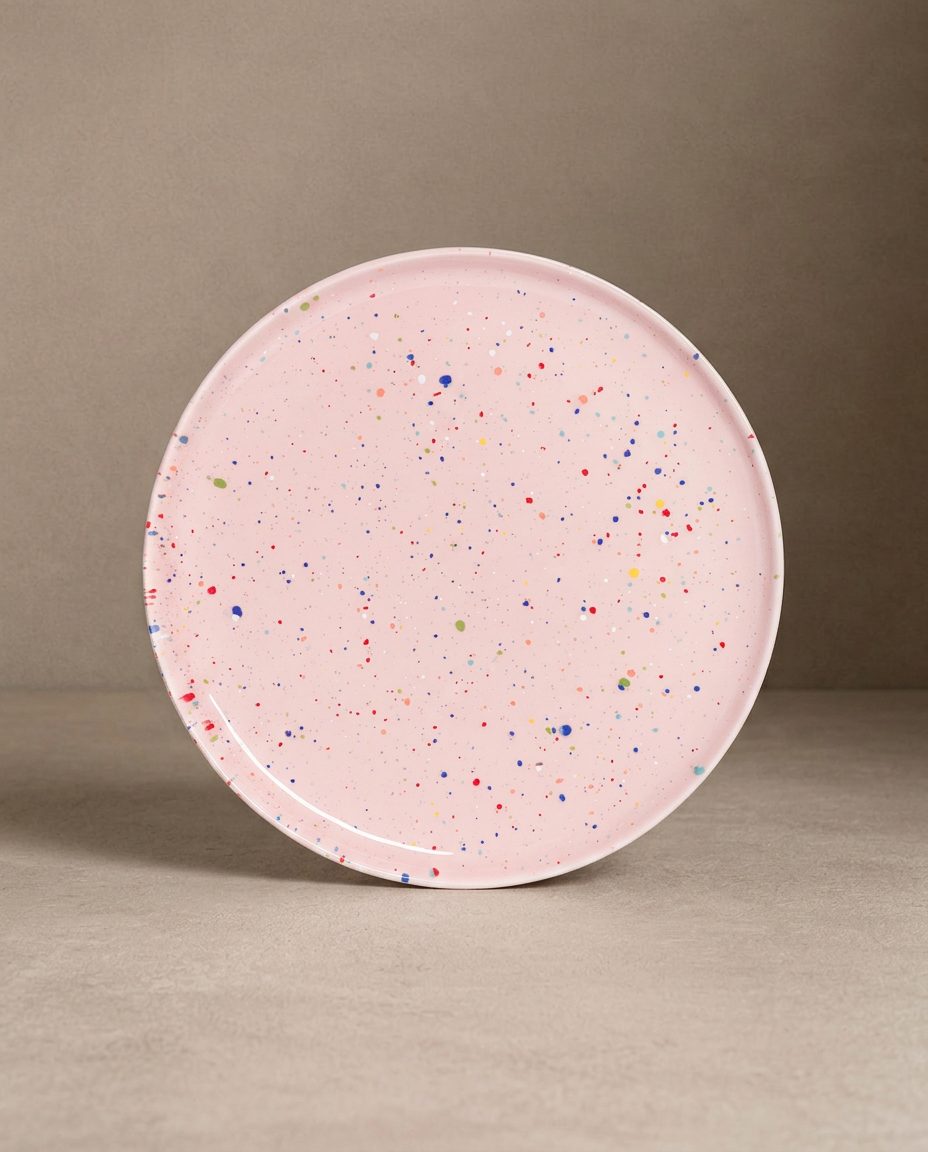 Breeze Party Duo Stoneware 10 Piece Set Pink