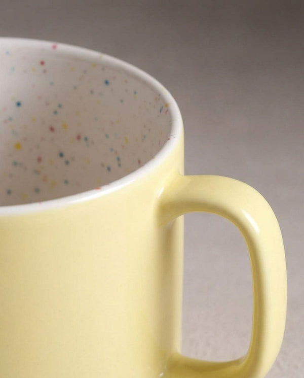 Breeze Party Stoneware Mug 450ml Yellow