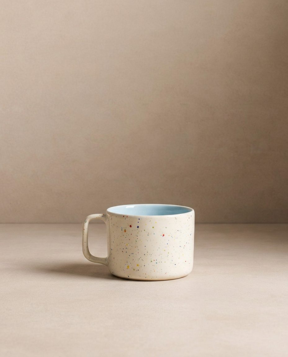 Ensemble duo de mugs en grès Breeze Party In/Out 240ml bleu – ensemble de vaisselle en grès fait main – Egg Back Home