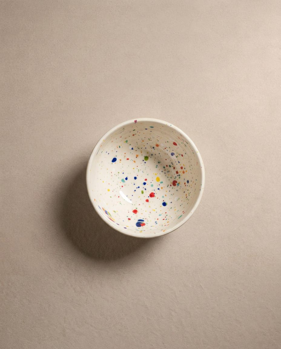 Breeze Party Stoneware Mini Bowl Pink