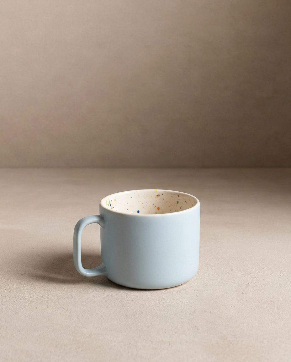 Breeze Party In Stoneware Mug 240ml Blue