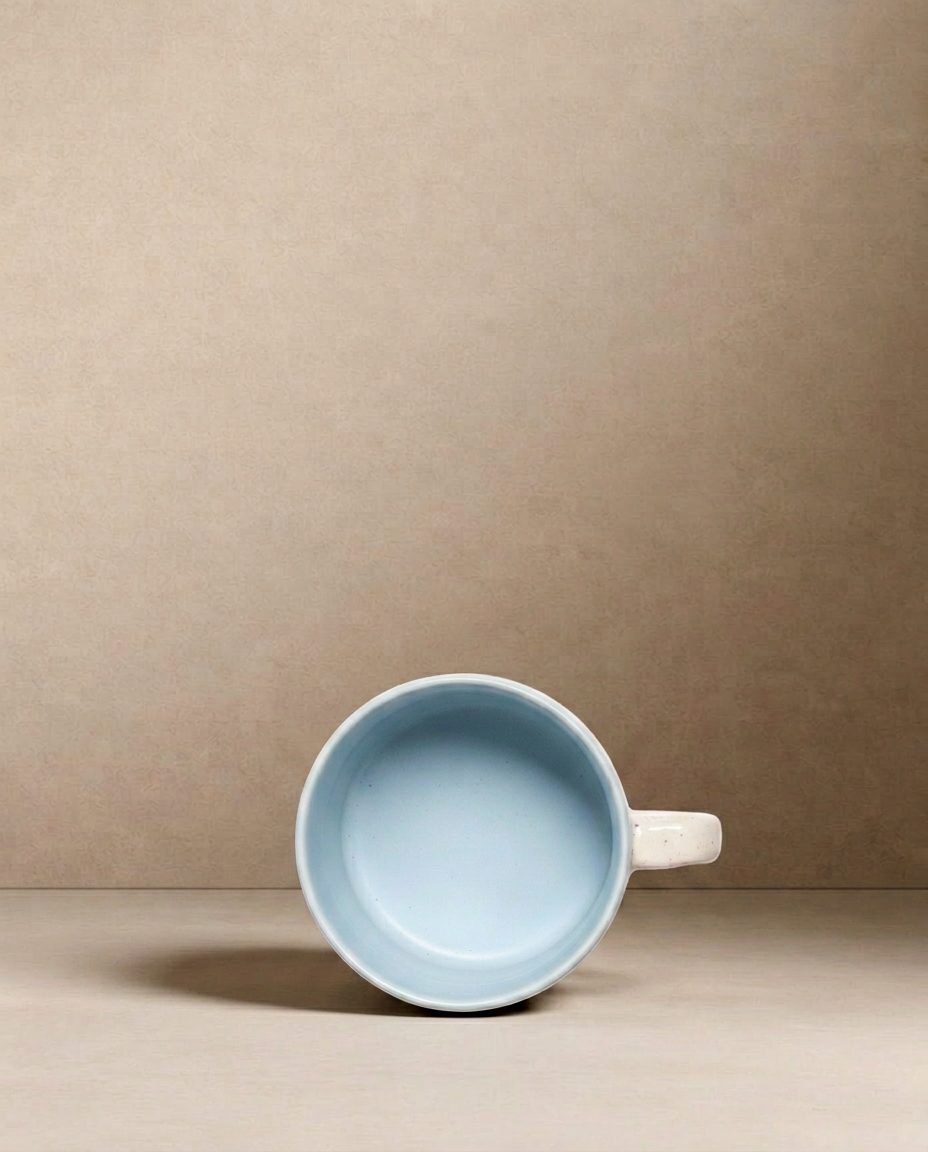 Mug Breeze Party Out bleu en grès – 240 ml
