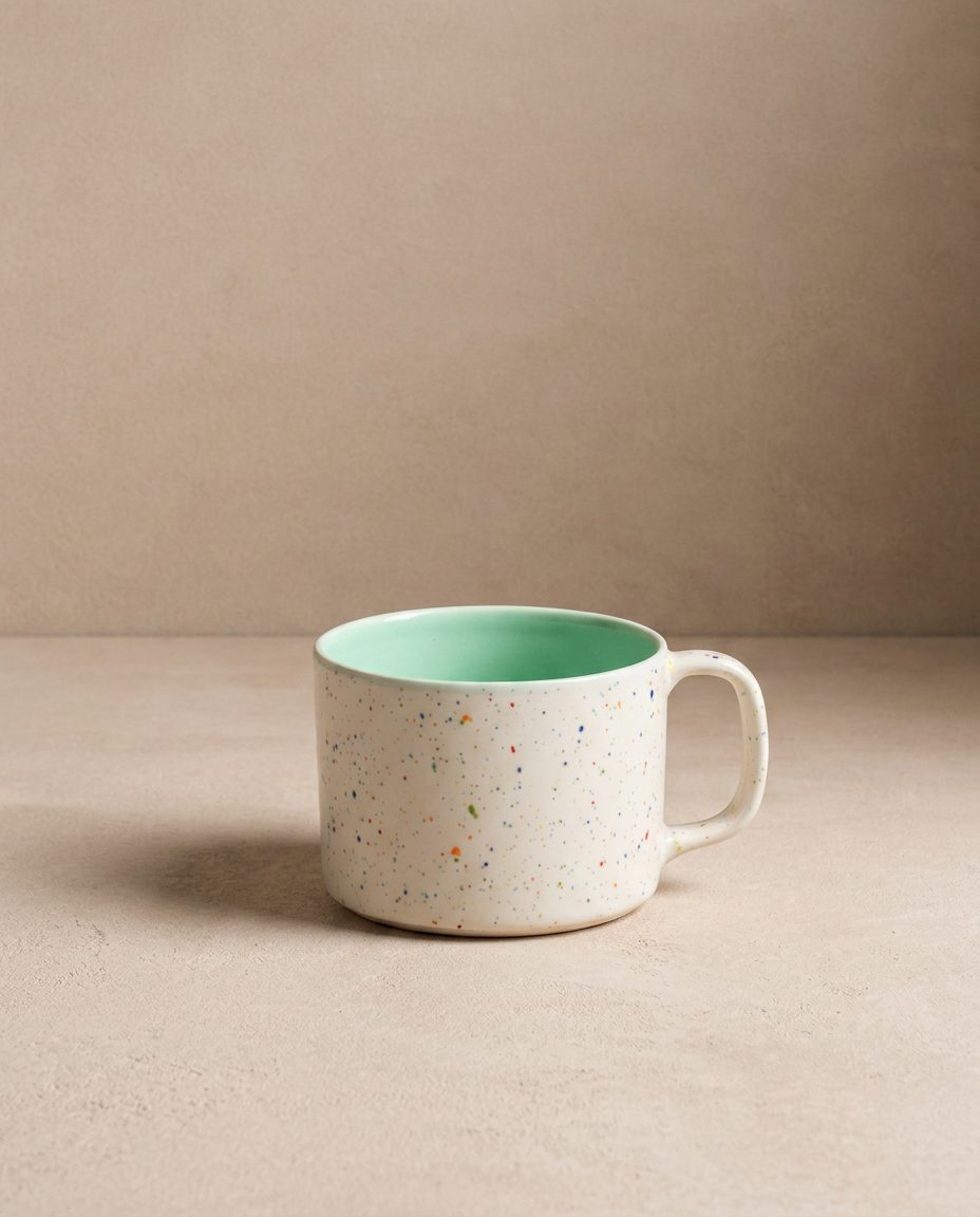 Mug Breeze Party Out bleu et blanc – 450 ml