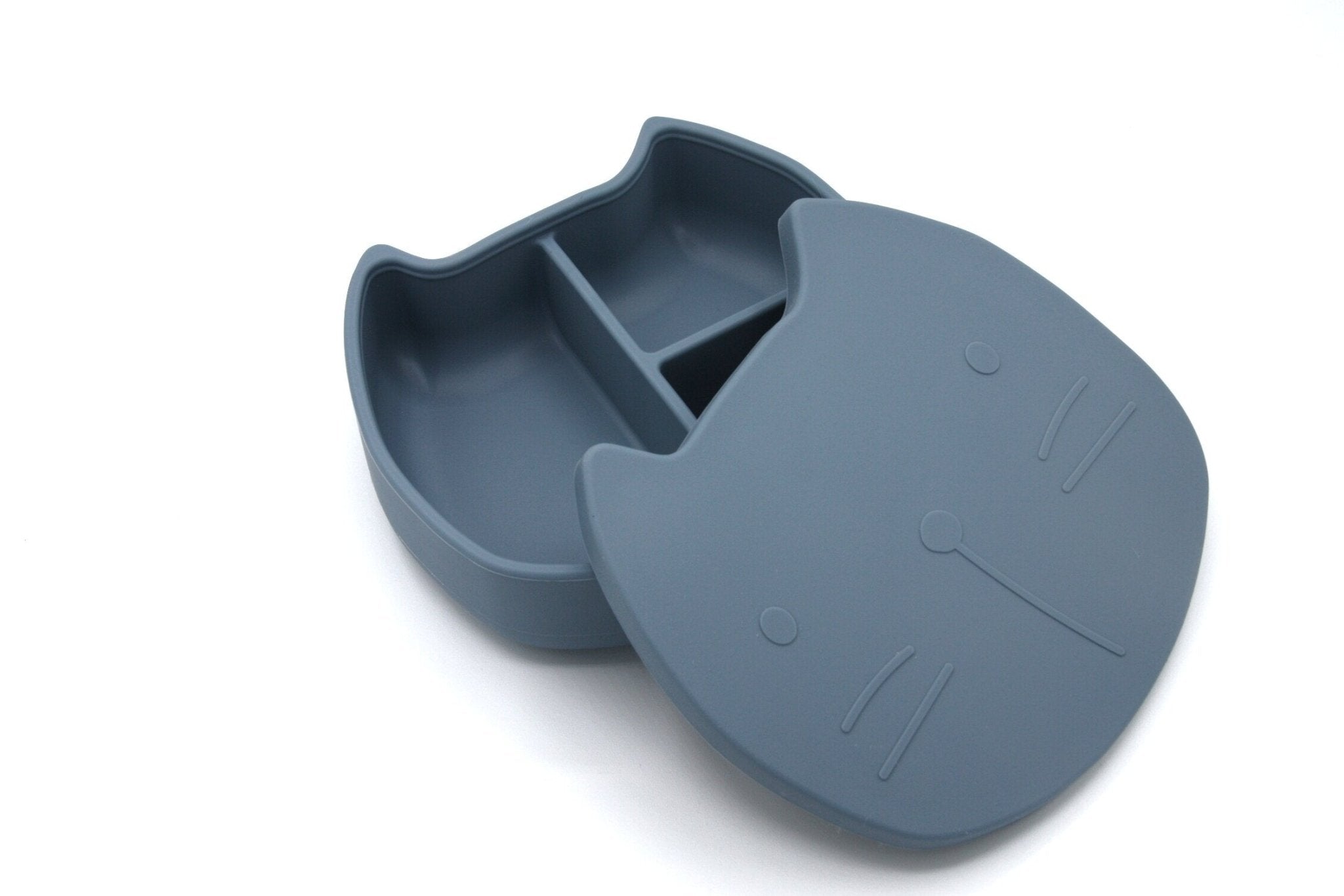 Silicone lunchbox Pippa Smokey Blue