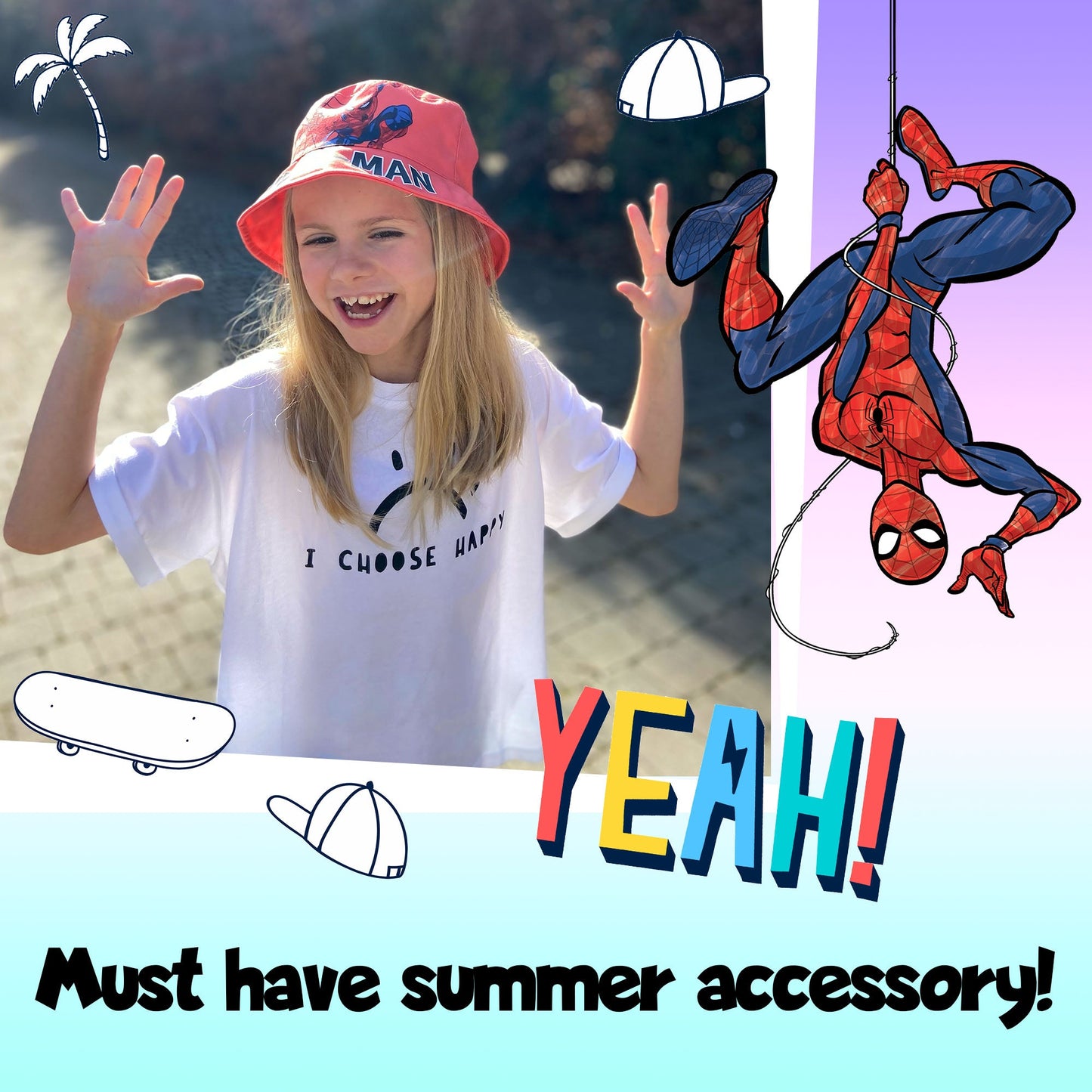 Spider-Man rouge Bucket Hat