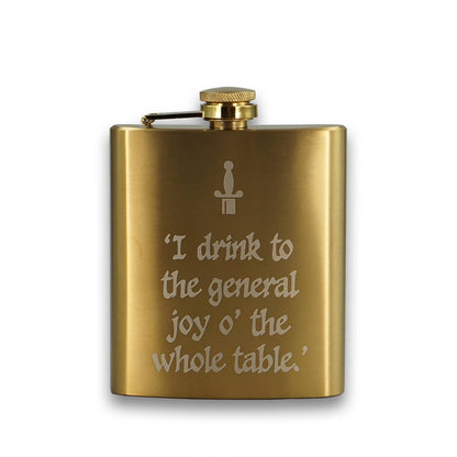 7oz flask - Shakespeare (Macbeth)