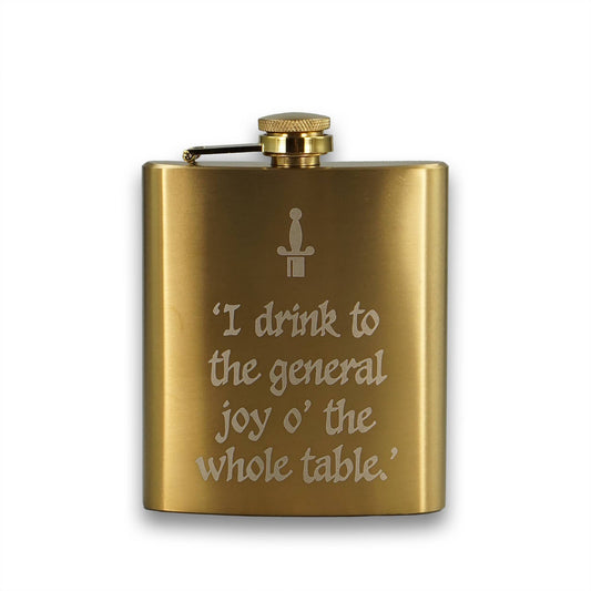 7oz flask - Shakespeare (Macbeth)