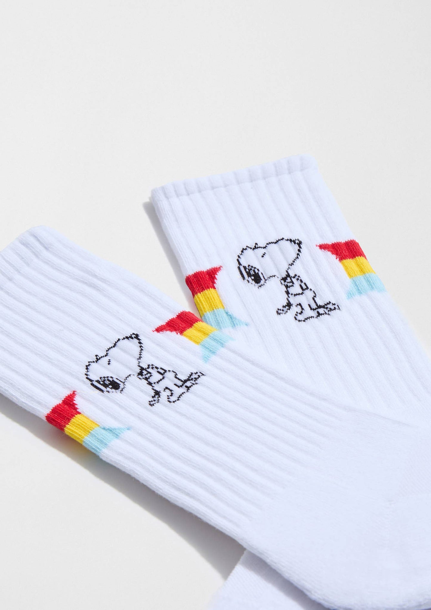 BeSnoopy Rainbow Street - 100% Organic Cotton Socks: Blank / 41/46