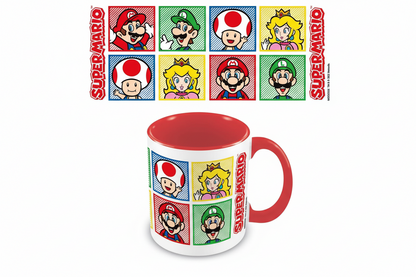 Mug Super Mario - Mario, Luigi, Toad et Peach